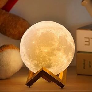 Top 5 des meilleurs lampes lune 3D rechargeables – Lampe de nuit – Guide360