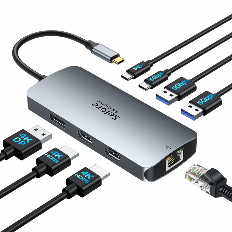 Avis Station d'accueil USB C Dual HDMI – High-Tech – Guide360