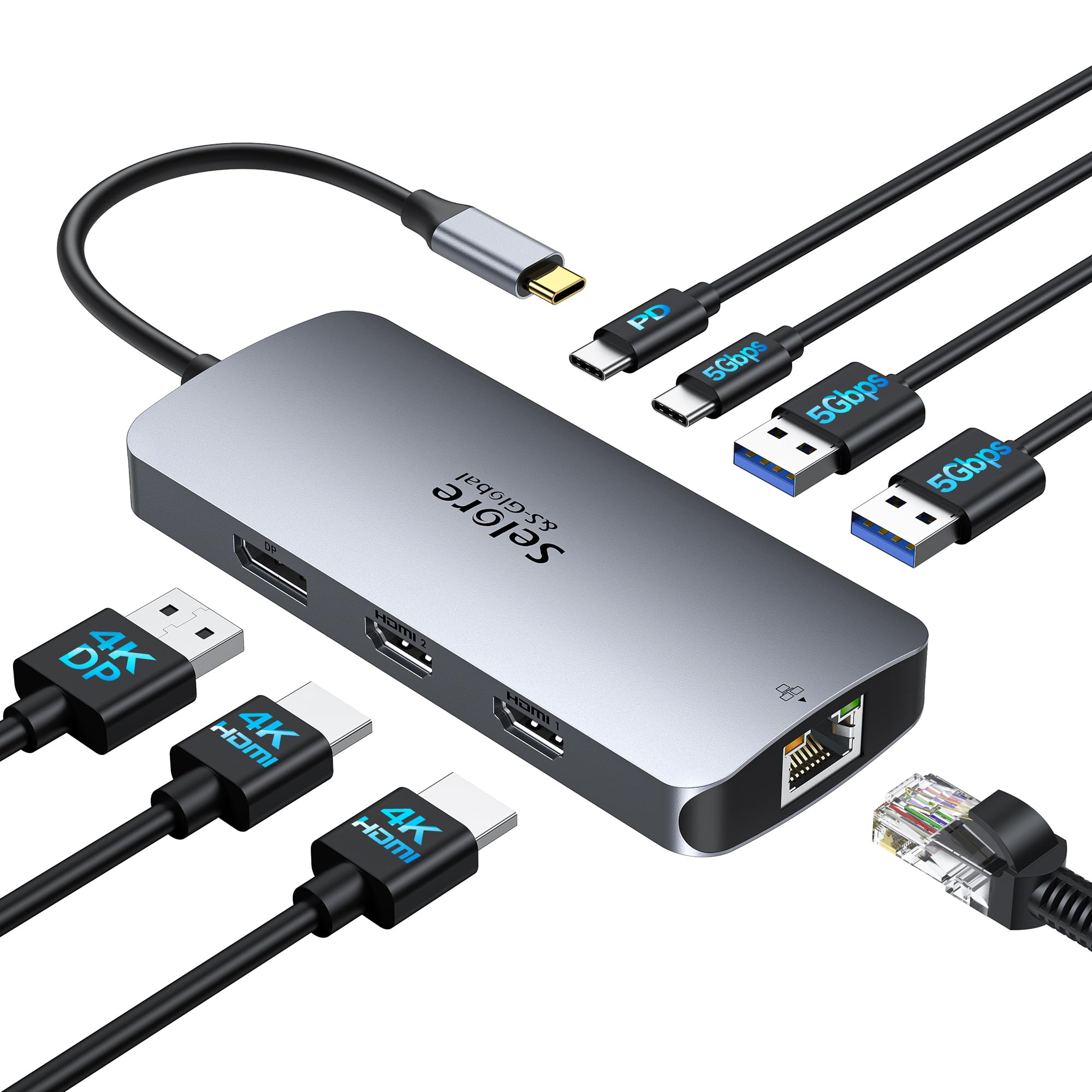 Avis Station d'accueil USB C Dual HDMI – High-Tech – Guide360