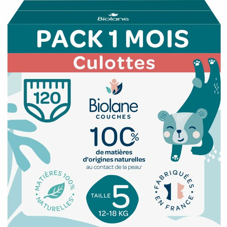 Avis BIOLANE Couches culottes Taille Zéro fuite – Beauté et Soins personnels – Guide360