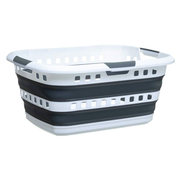 Avis 5five Corbeille à Linge Pliable 45L – Maison – Guide360