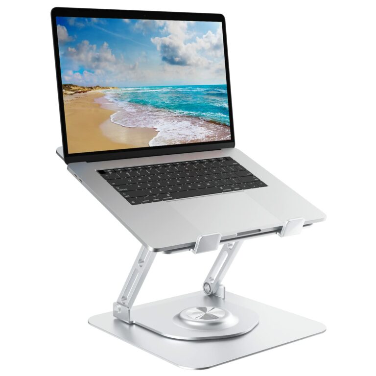 Avis Support Ordinateur Portable Base Rotative – High-Tech – Guide360