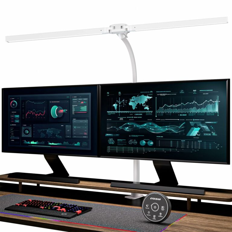 Avis EYOCEAN Lampe bureau à double – Maison – Guide360