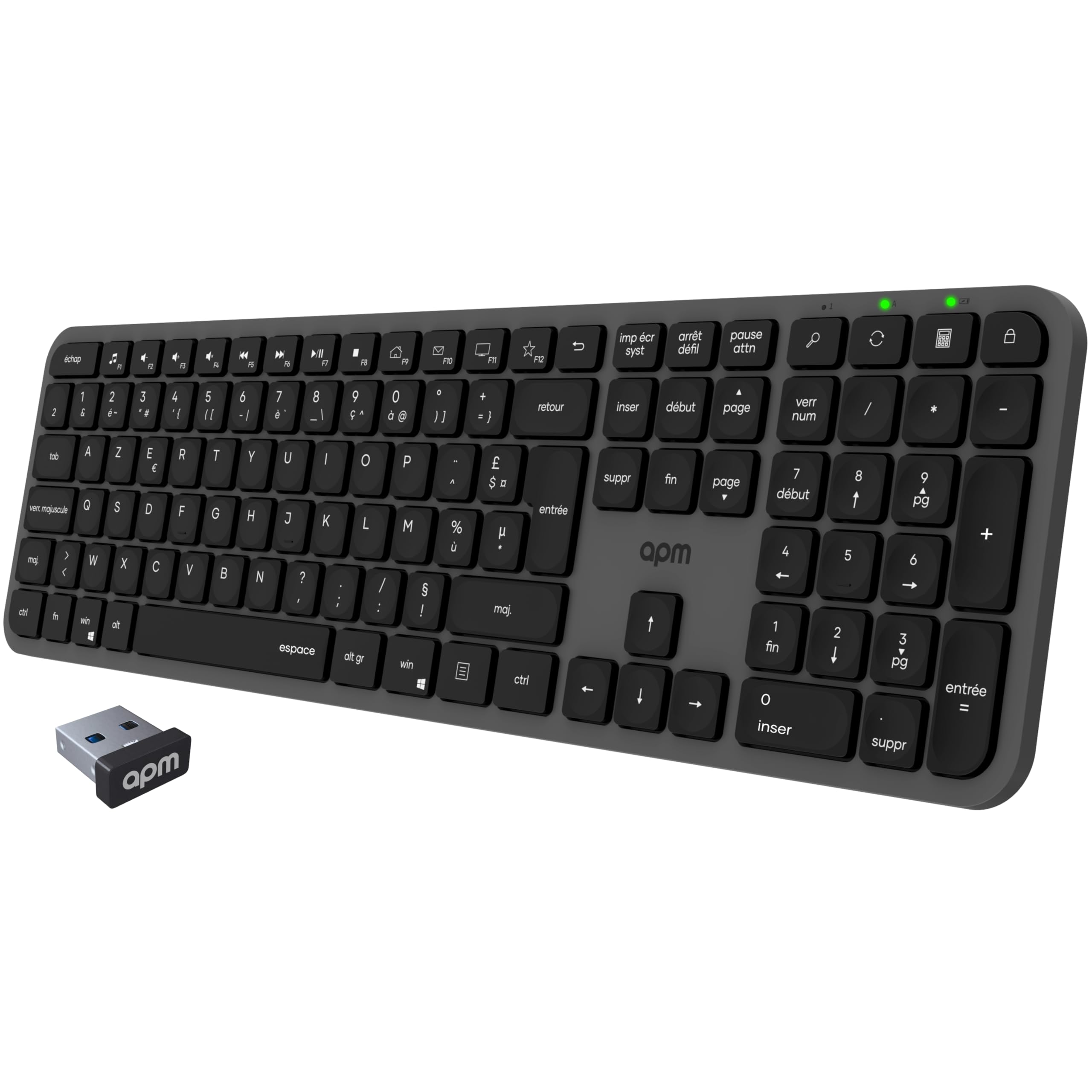 Avis apm KX46 Clavier sans Fil – High-Tech – Guide360