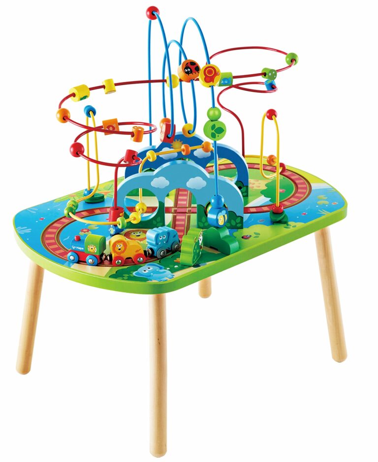 Avis Hape Table d'activité bébé bois – Jeux et jouets – Guide360