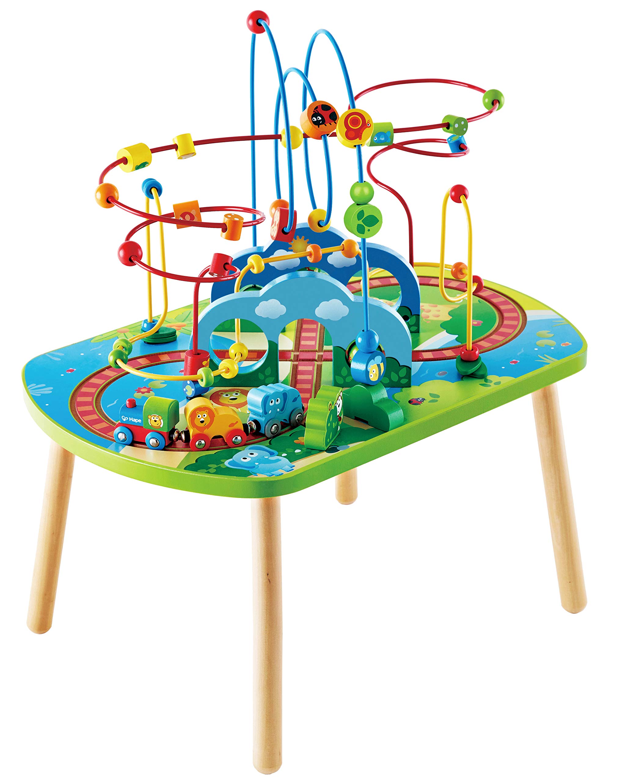 Avis Hape Table d'activité bébé bois – Jeux et jouets – Guide360