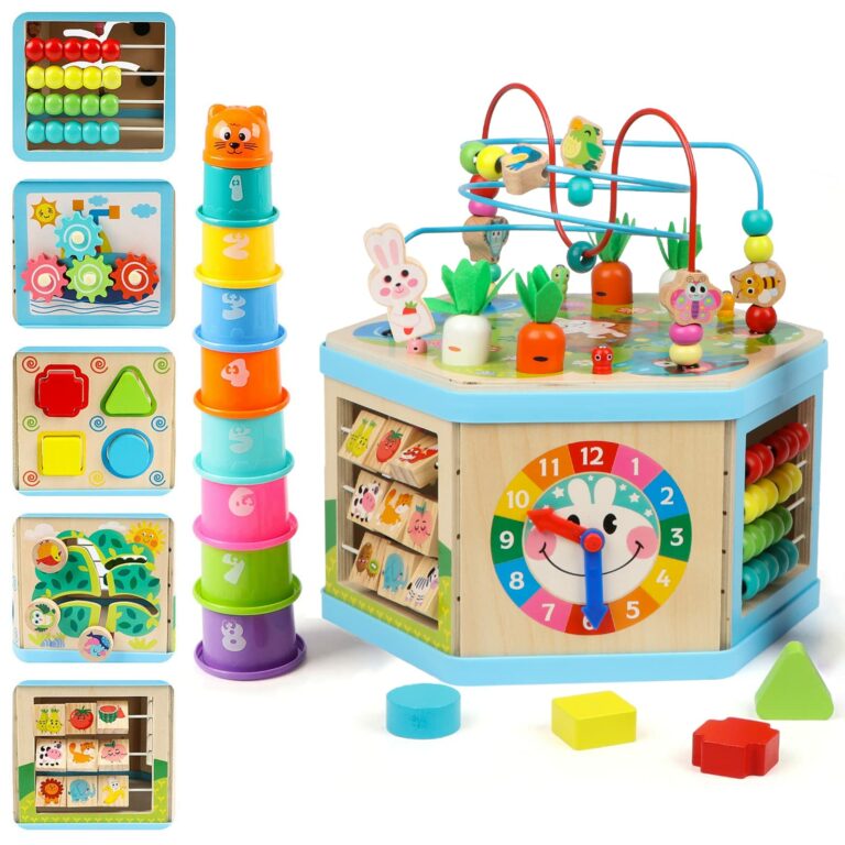 Avis jacootoys Cube d'Activité Bois Table – Jeux et Jouets – Guide360