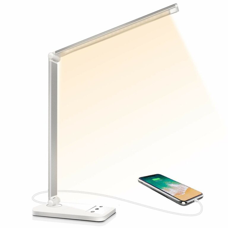 Avis SLATOR Lampe Bureau LED Dimmable – Maison – Guide360