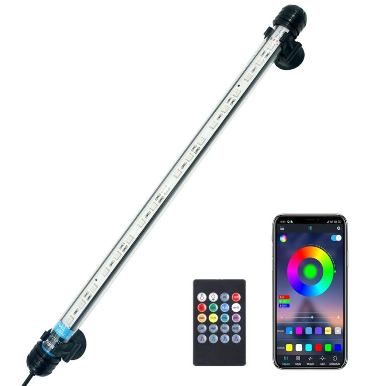 Avis VARMHUS LED Aquarium Lumière Submersible – Maison & Jardin – Guide360