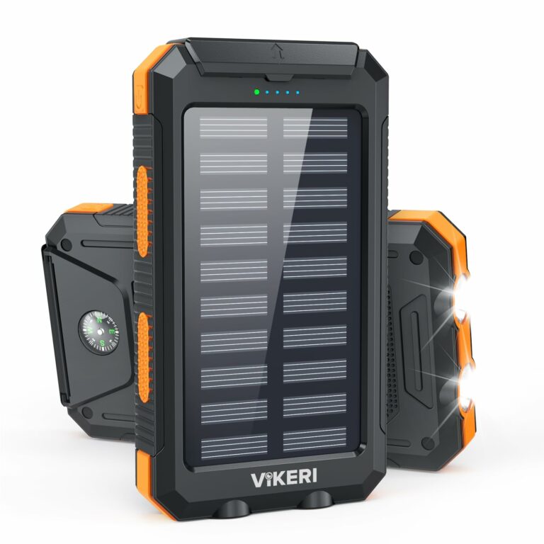 Avis Vikeri Chargeur Solaire 26800 mAh – High-Tech – Guide360