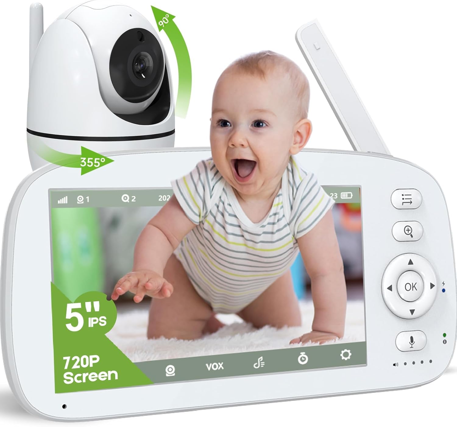 Avis LEMFO Babyphone Camera Écran HD – High-Tech – Guide360