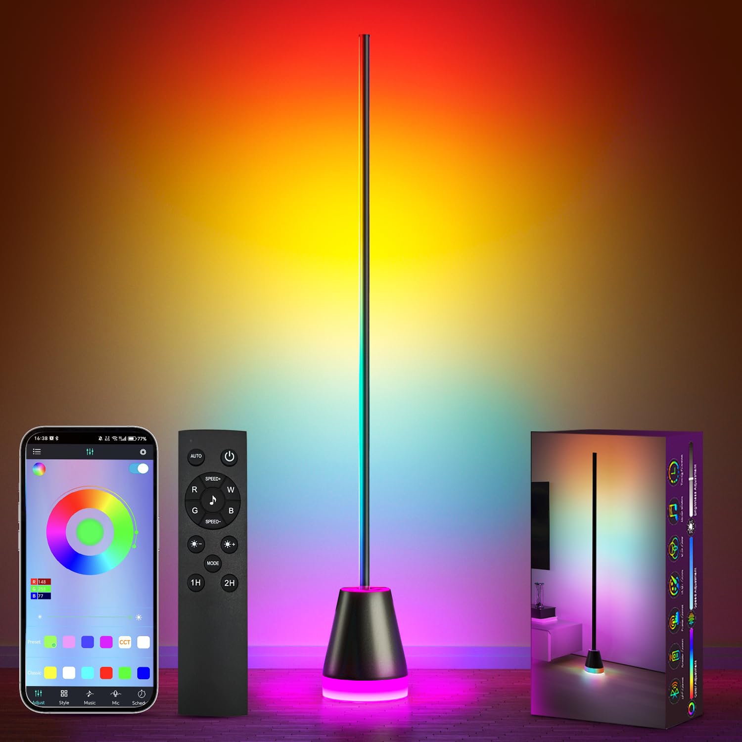Avis Keepsmile intelligente corner lightlampadaire sur – Maison – Guide360