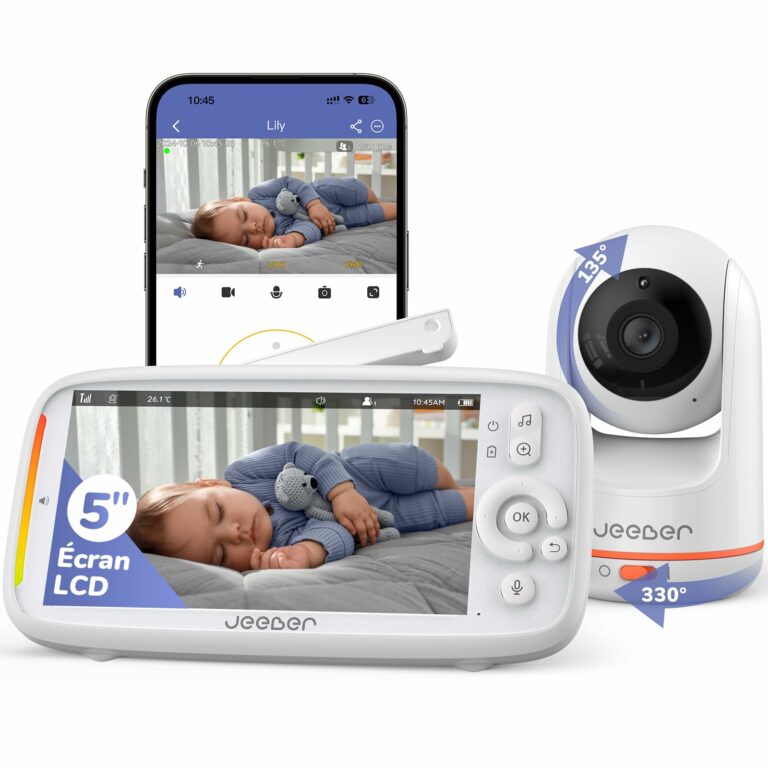 Avis jeeber 2K/3MP Babyphone Camera – High-Tech – Guide360