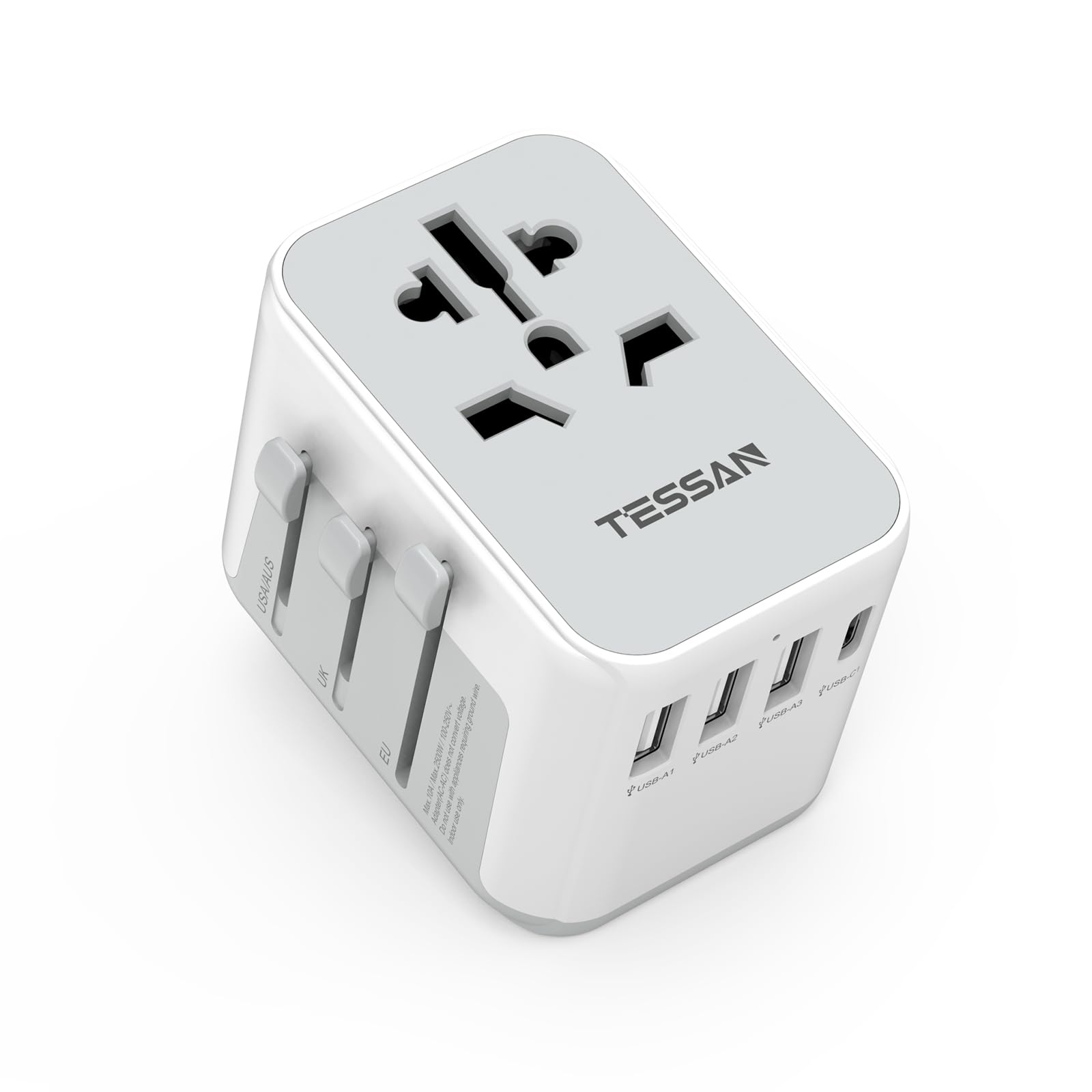 Avis TESSAN Adaptateur Prise Universelle – High-Tech – Guide360